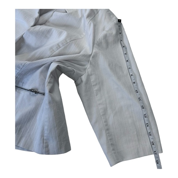 ROZ & Ali White Women’s 3/4 Sleeves Jacket Size 2X - Picture 10 of 10